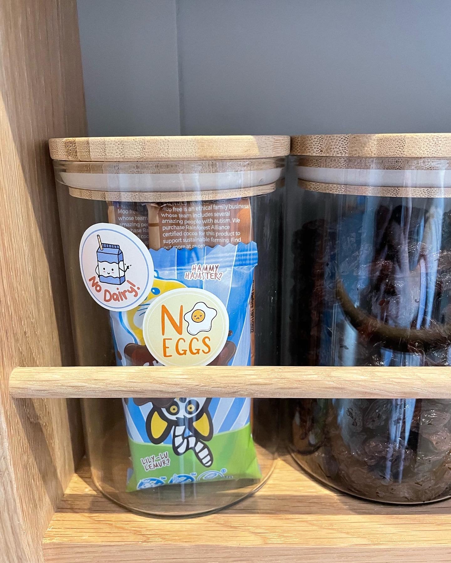 Shellfish Allergy Alert Stickers: Lunchbox & Food Container Labels