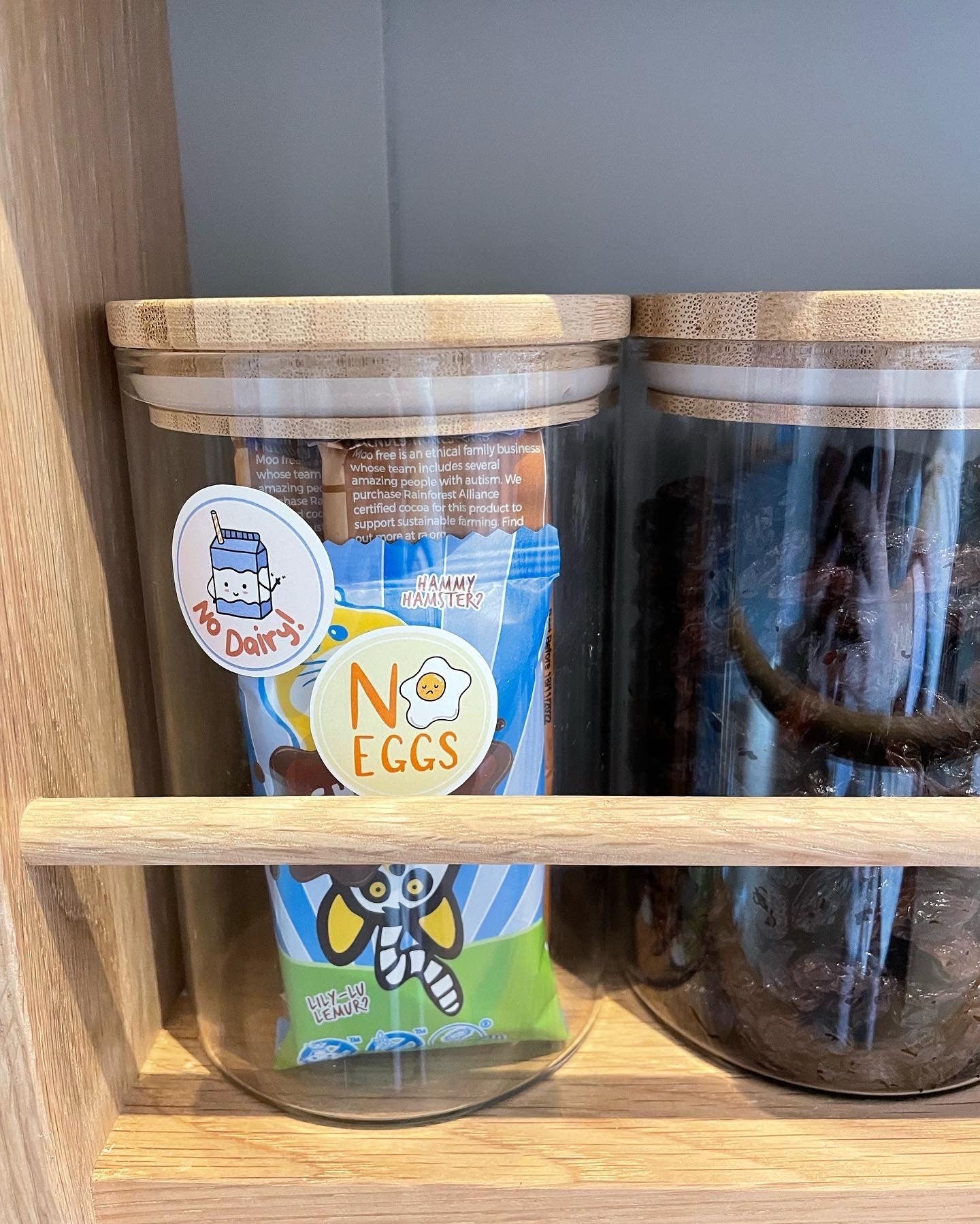 Legume Allergy Alert Stickers: Kid-Friendly Lunchbox Labels