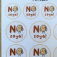 Soya Allergy Alert Stickers: Kid-Friendly Lunchbox Labels