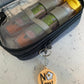 No Eggs Allergy Alert Keyring: Child-Friendly Medical Tag
