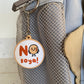 No Soya Allergy Alert Keyring: Child-Friendly Medical Tag