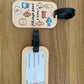 Food Allergy Alert Tag: Kids Medical Luggage/Bag Tag