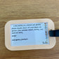 Coeliac Disease Alert Luggage Tag: Gluten Allergy Bag Tag