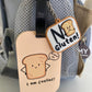 No Gluten Allergy Alert Keyring: Child-Friendly Medical Tag