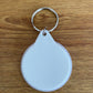Personalised Allergy Alert Keyring