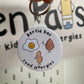 Personalised Allergy Alert Keyring