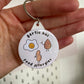Personalised Allergy Alert Keyring