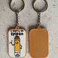 I carry an Epipen Rubber PVC Keyring / epipen keyring / medical alert / alert tag / epipen keychain / allergy alert / auto-injector / epipen