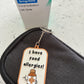 Food Allergy Alert PVC Keyring: Medical Alert Tag (I have food allergies)