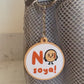 No Soya Allergy Alert Keyring: Child-Friendly Medical Tag